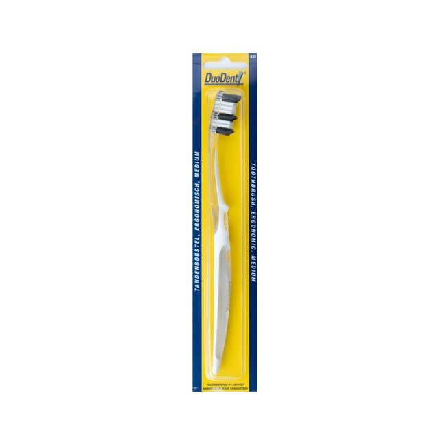 Tandenborstel ergonomisch medium 1 Stuks