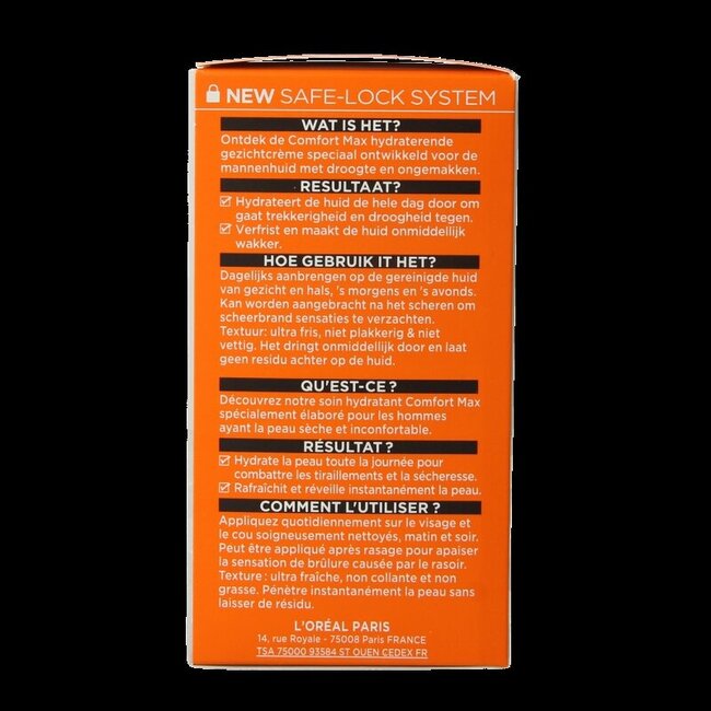 Men Expert Comfort Max Anti-Peau Sèche 50 ml