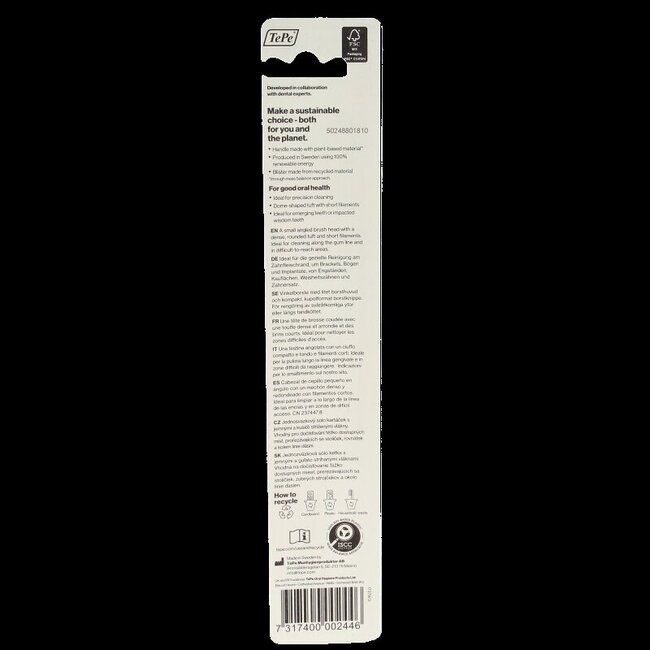 TePe Brosse à dents Compact Tuft 1 pièce