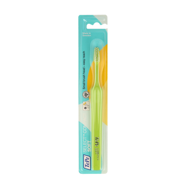 Tandenborstel select compact soft 1 Stuks