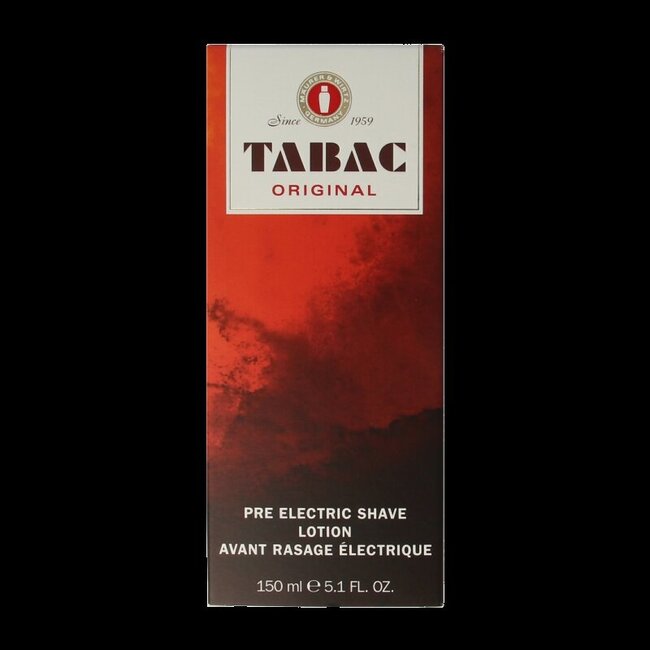 Original pre electric shave splash 150 Milliliter