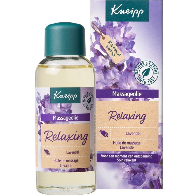 Relaxing massageolie lavendel 100 Milliliter