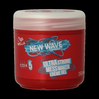 New Wave New Wave Ultra strong mess maker creme gel 150 Milliliter