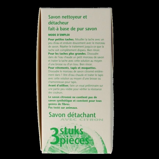Savon au citron Evi Line, 3 pièces, 250 g