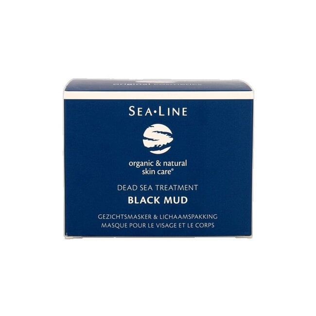 Black mud facial mask & body pack 225 Milliliter