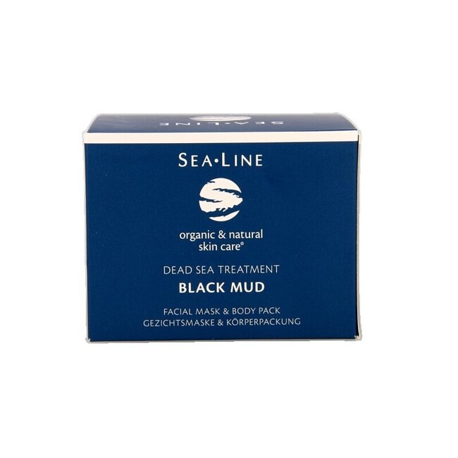 Sea-Line Black mud facial mask & body pack 225 Milliliter