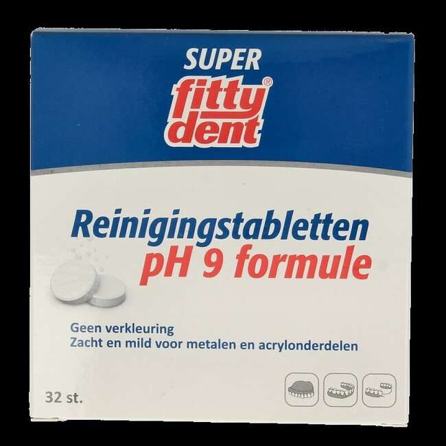 Gebitsreinigingstabletten 32 Stuks