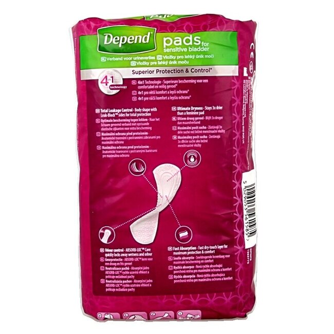 Depend Normal Plus 12 Pièces