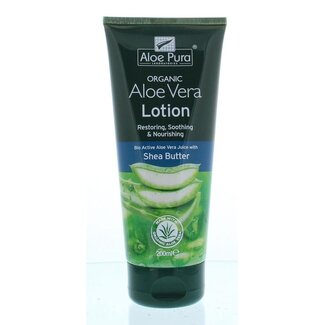 Optima Aloe pura organic aloe vera lotion 200 Milliliter