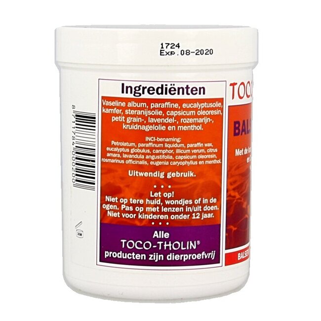 Toco Tholin Baume chauffant 250 ml