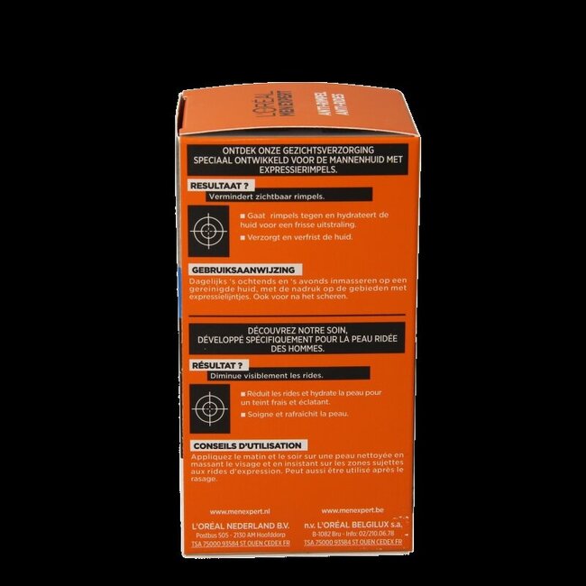 Men Expert Men expert stop rimpels creme 50 Milliliter