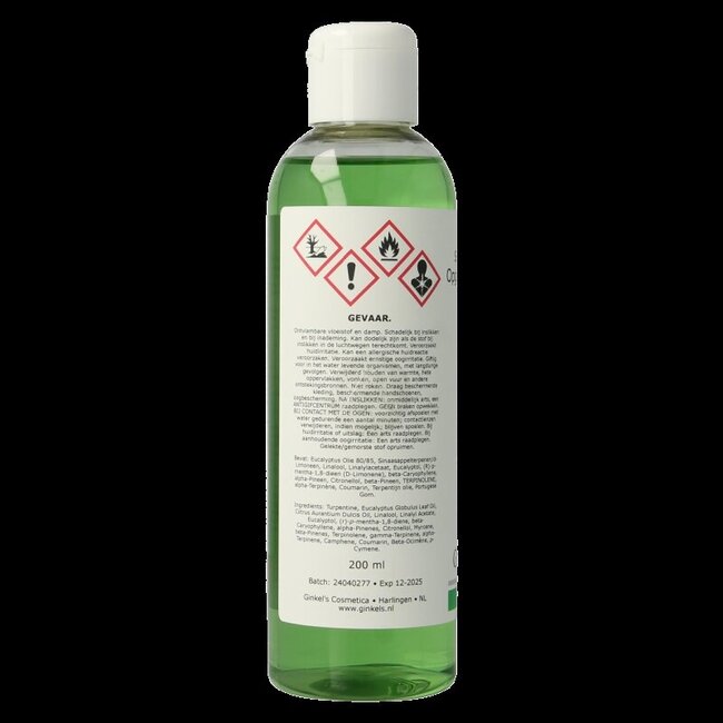 Ginkel's Concentré pour sauna eucalyptus et menthol 200 ml