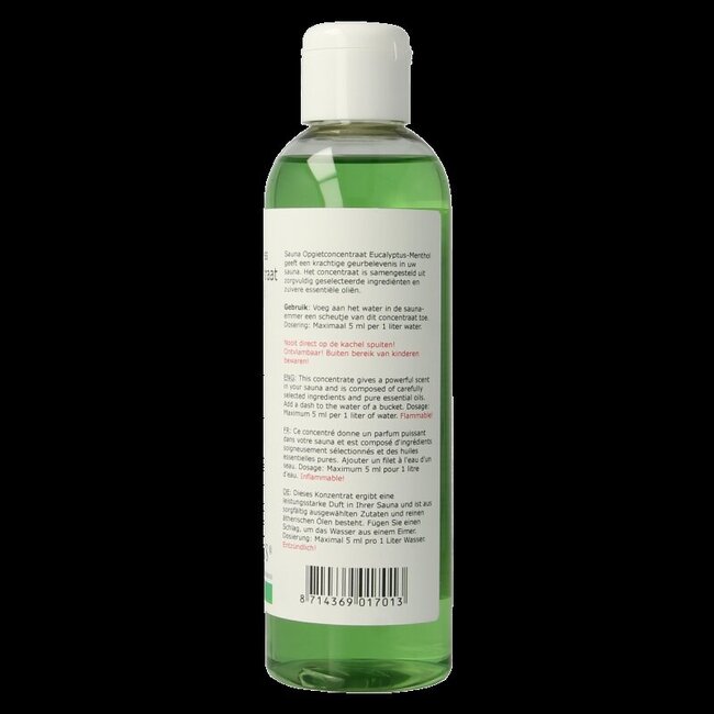 Ginkel's Sauna opgietconcentraat eucalyptus & menthol 200 Milliliter