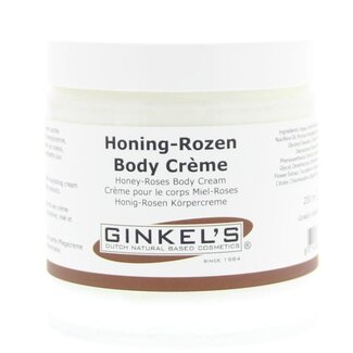 Ginkel's Bodycreme honing rozen 200 Milliliter