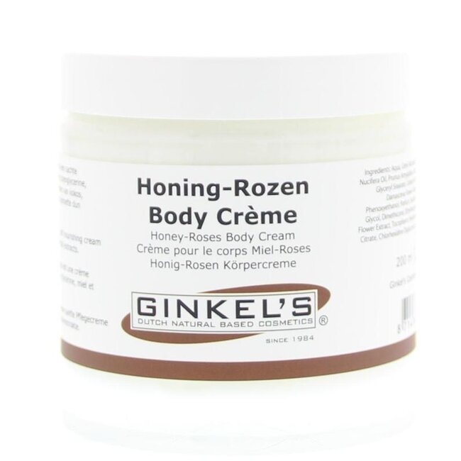 Bodycreme honing rozen 200 Milliliter