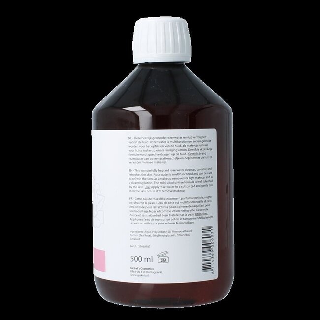 Ginkel's Rozenwater 500 Milliliter