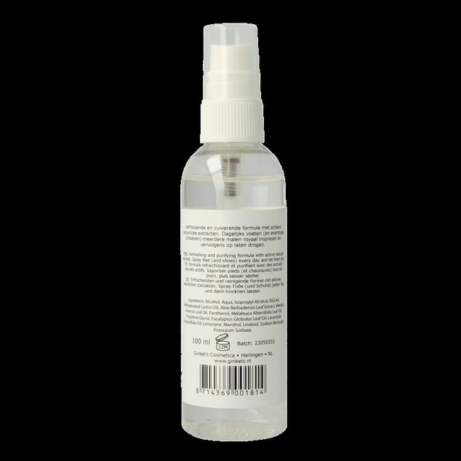 Ginkel's Zweetvoetenspray 100 Milliliter