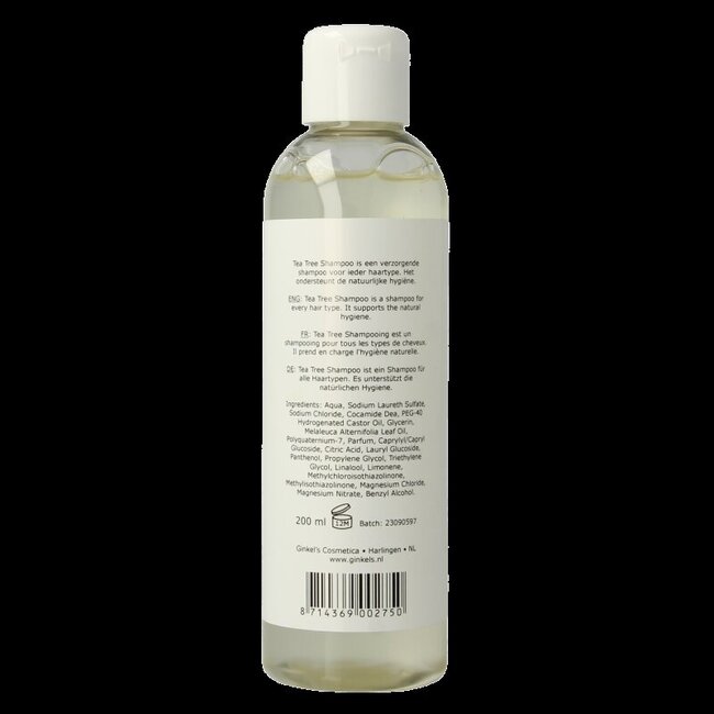 Shampooing à l'arbre à thé Ginkel's 200 millilitres
