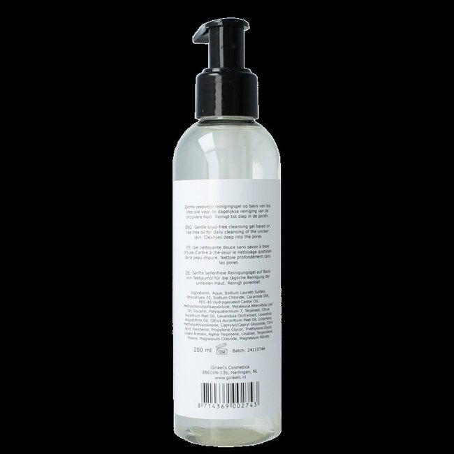 Ginkel's Tea tree face wash 200 Milliliter