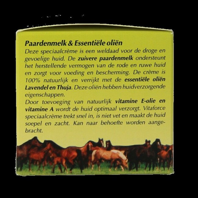 Vitaforce Paardenmelk speciaalcreme 50 Milliliter