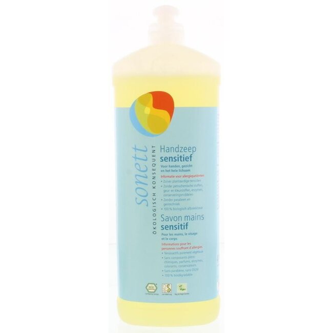 Handzeep sensitive 1 Liter