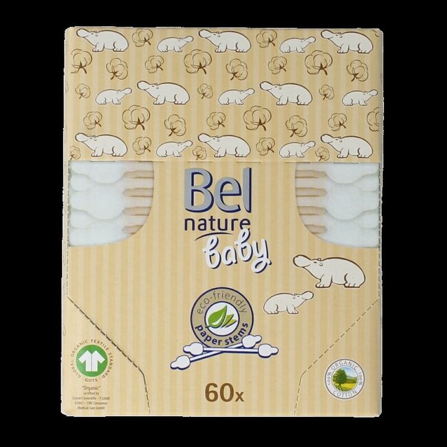 Wattenstaafjes baby 60 Stuks
