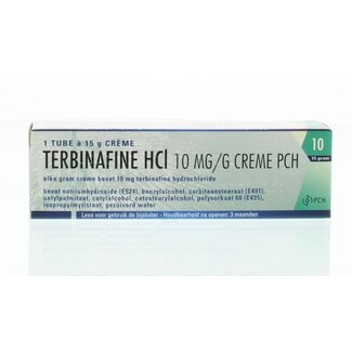 Teva Terbinafine creme 10 mg 15 Gram
