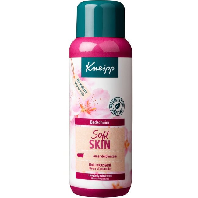 Soft skin badschuim amandelbloesem 400 Milliliter