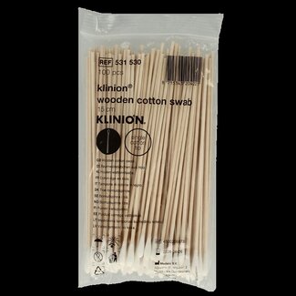 Medeco Medeco Bâtonnets ouatés 15 cm petit embout 100 pièces