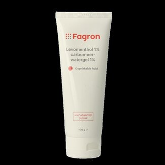 Fagron Fagron Lévomenthol 1 % gel aqueux au carbomère 100 g