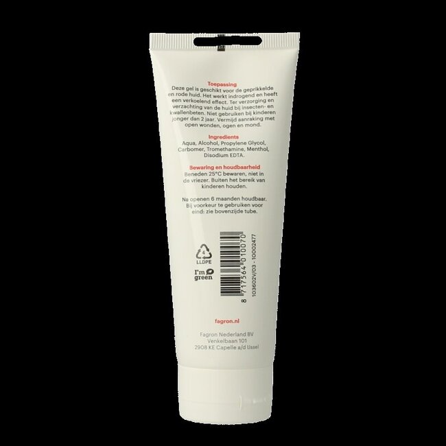 Fagron Lévomenthol 1 % gel aqueux au carbomère 100 g