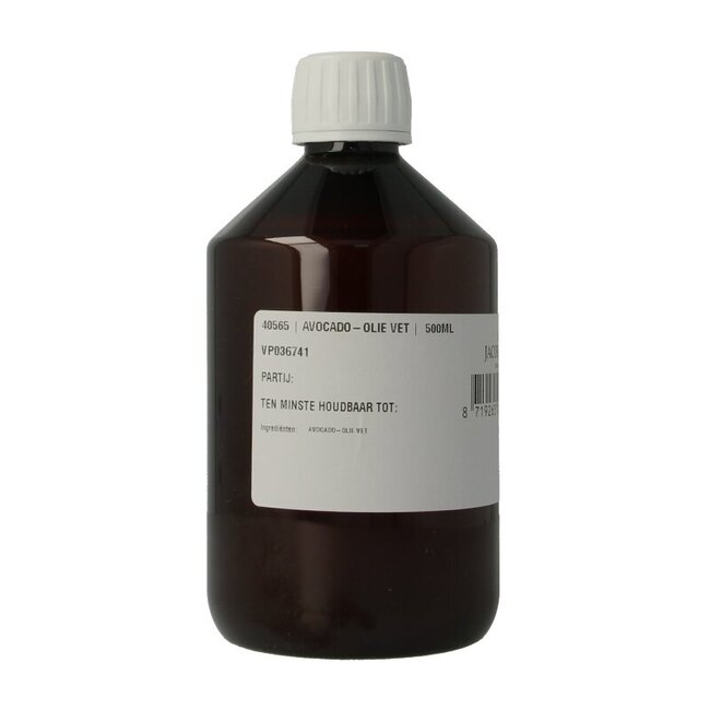 Jacob Hooy Huile d'avocat 500 ml