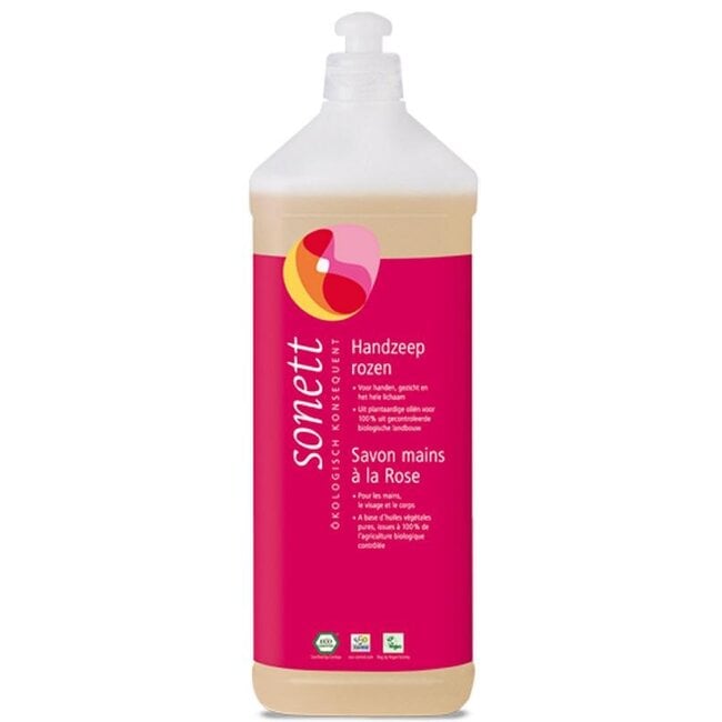 Handzeep rozen vloeibaar 1 Liter