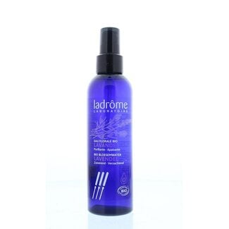 Ladrome Lavendelwater spray bio (hydrolaat) 200 Milliliter