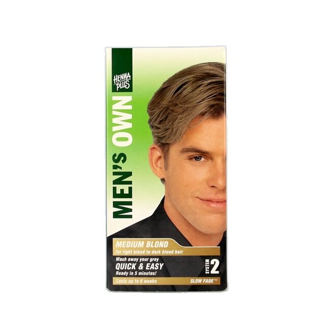 Men's own medium blond 80 Milliliter