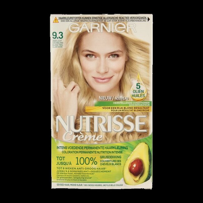 Nutrisse 93 zeer licht goudblond  1 Set