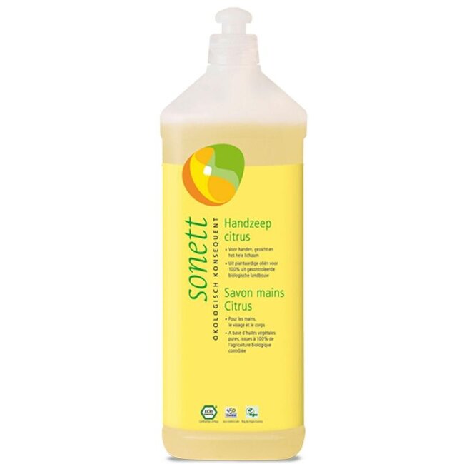 Handzeep citrus vloeibaar 1 Liter
