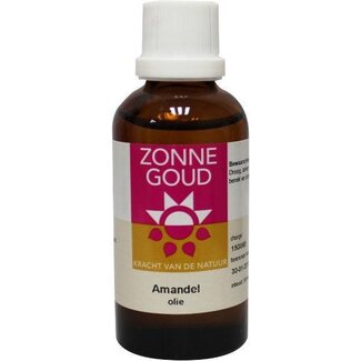 Zonnegoud Amandelolie zoet 50 Milliliter