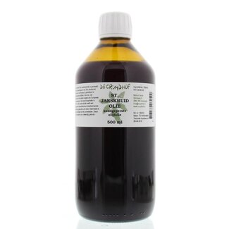 Cruydhof Sint Janskruid olie met olijfolie 500 Milliliter