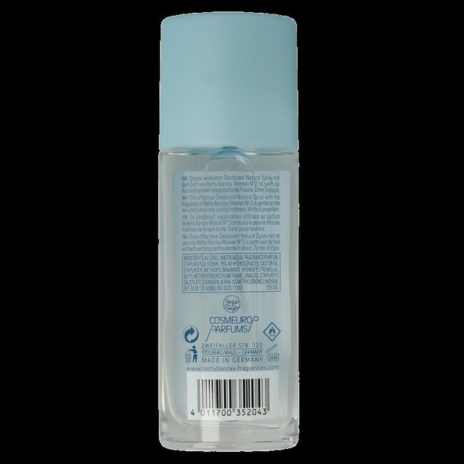Déodorant spray Betty Barclay Woman 2 75 millilitres