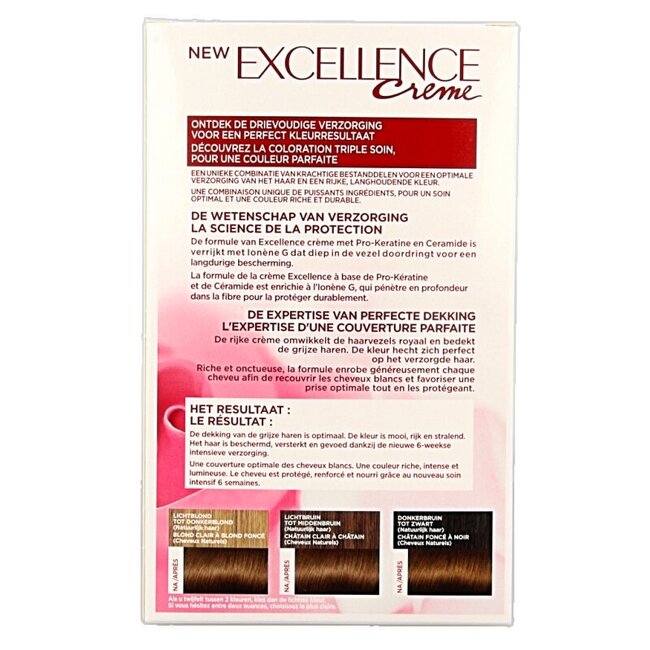 Excellence Excellence 4.3 midden goudbruin 1 Set