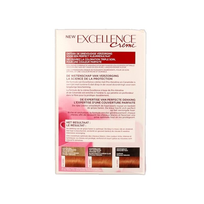 Excellence Excellence 7.43 koper goudblond 1 Set