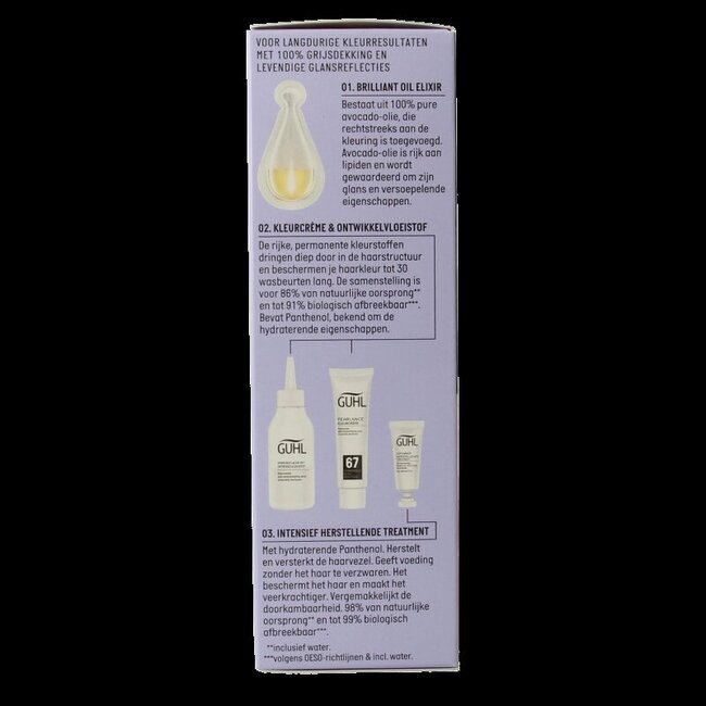 Guhl Pearlance Coloration Crème Intensive 67 Blond Foncé Doré 1 Set