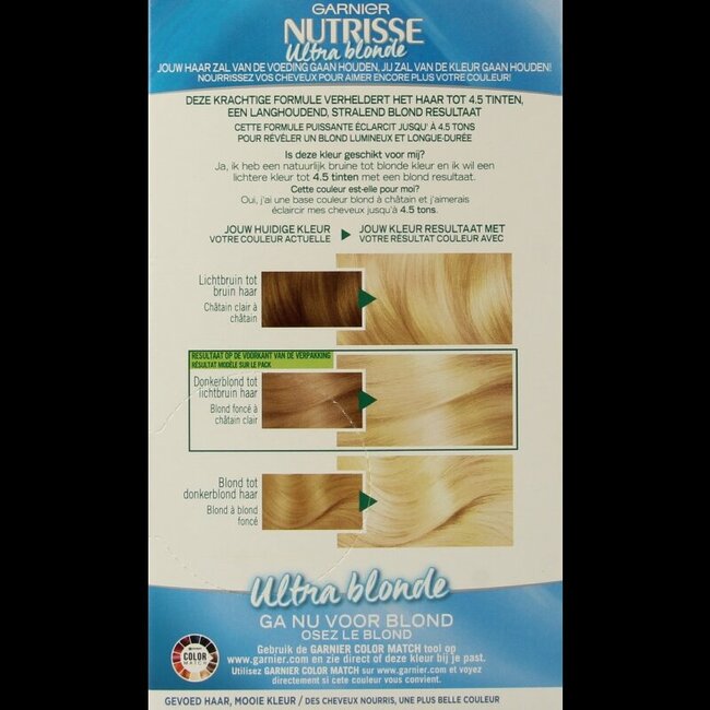 Nutrisse Nutrisse 100 truly blond camomille  1 Set