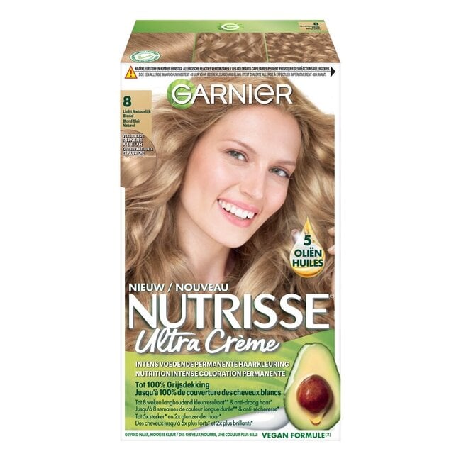 Nutrisse 8.0 blond vanille  1 Set