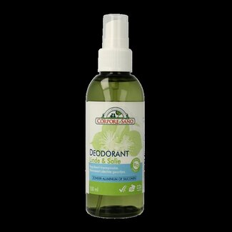 Corpore Sano Corpore Sano Déodorant spray sauge et tilleul 150 ml