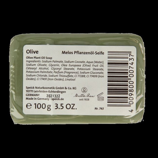 Speick Savon à l'Olive 100 g