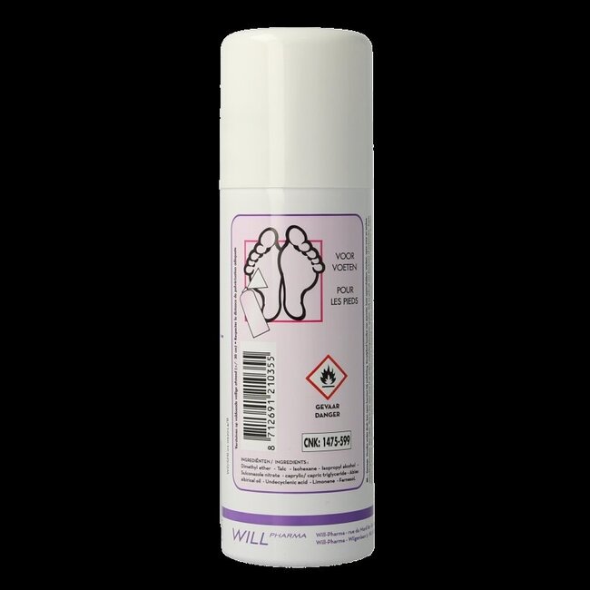 Spreemyk Spray poudre pour les pieds 125 ml