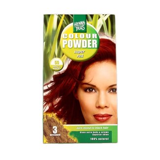 Henna Plus Henna Plus Colour Powder 55 Super Rouge 100 g