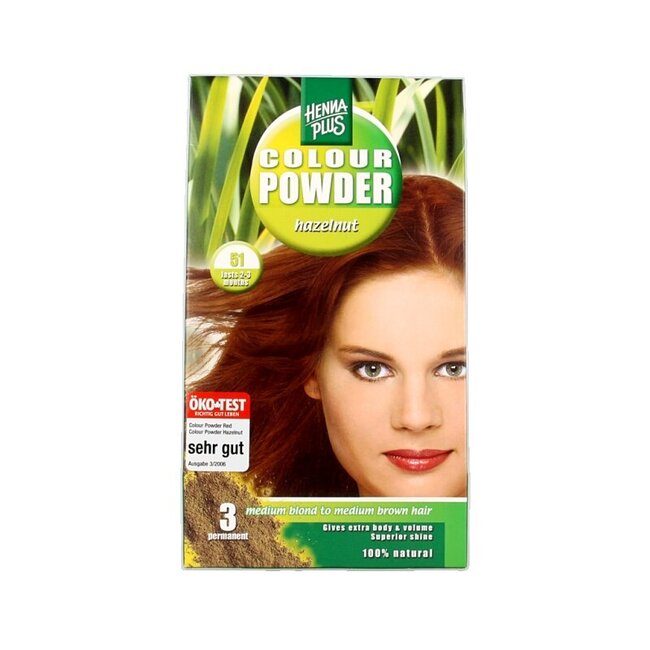 Colour powder 51 hazelnut 100 Gram